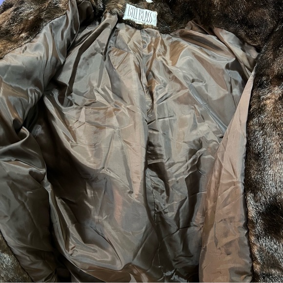 Bill Blass Absolutely Stunning Dark Brown Teddy Jacket. Size Large. - Picture 10 of 15